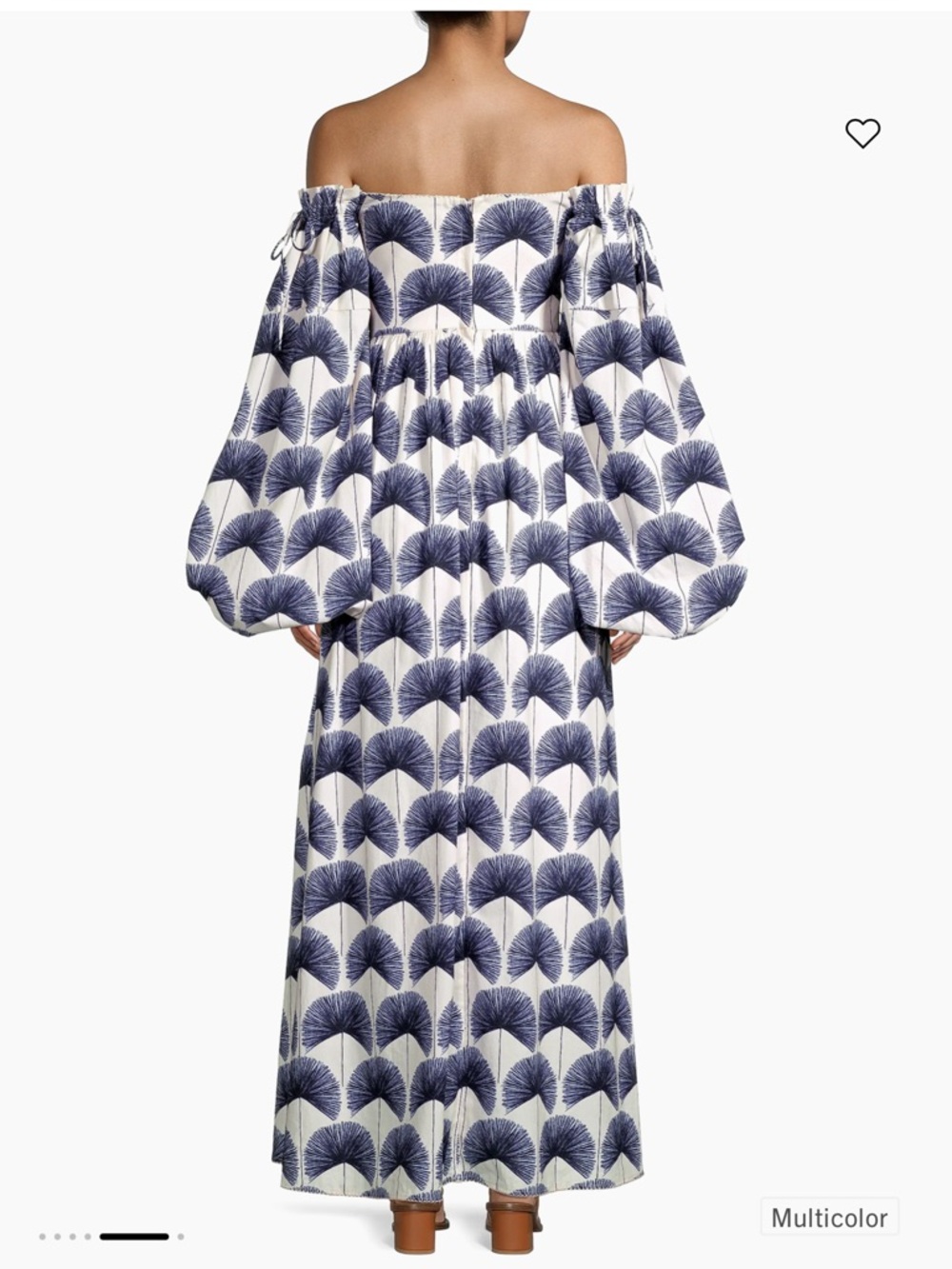 Agua by Agua Bendita Blue Alheli Mangle Noche Dress - Extra Large - Picture 2 of 6